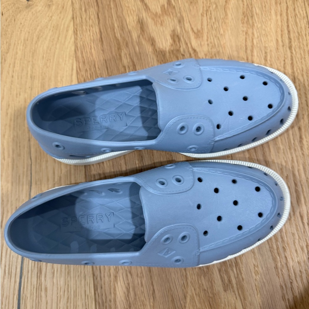 Sperry Float Boat shoes size 7 light blue - Picture 5 of 10